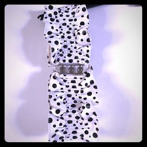 Polka dot belt